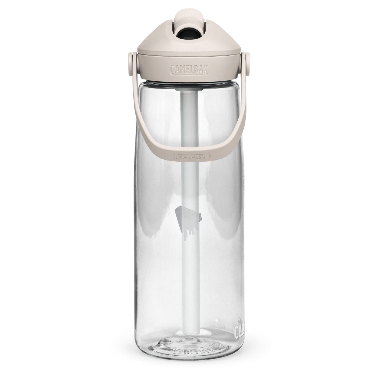 Flip straw water bottle - Nathan boutique DRINKWARE
