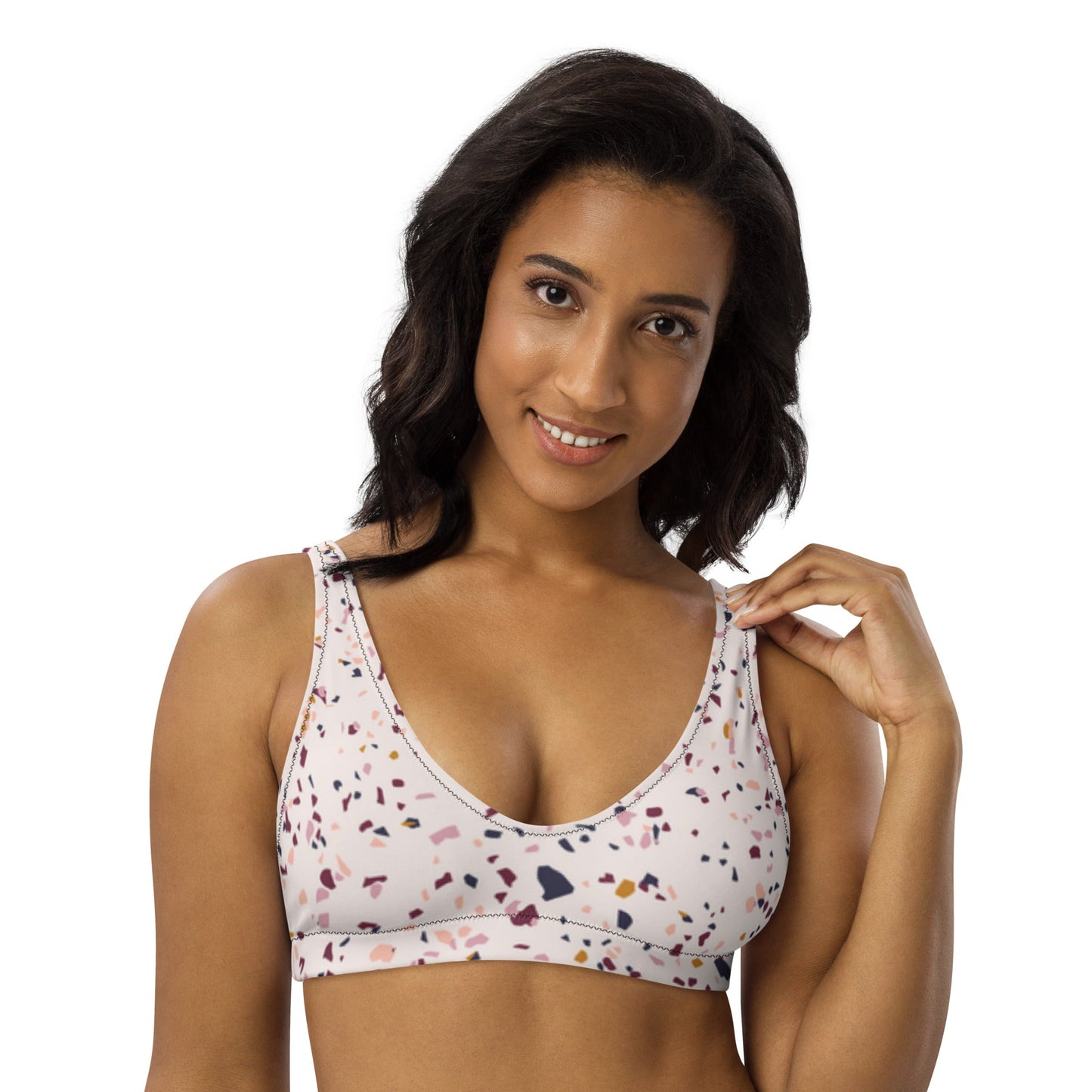 Recycled padded bikini top - Nathan boutique CUT - SEW