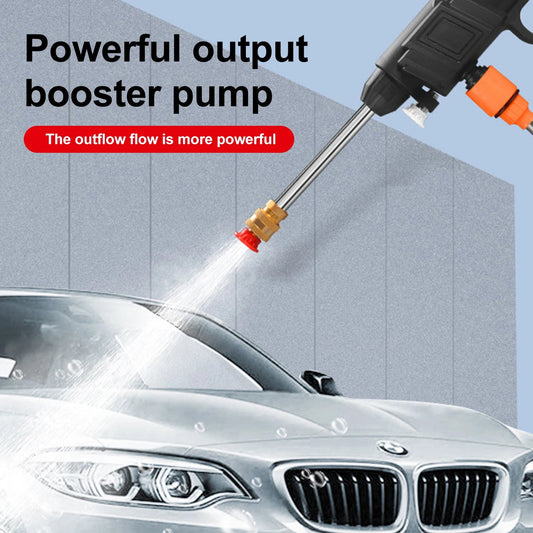 1500W Cordless High Pressure Cleaner Washer Spray Water Gun Car Wash Pressure Water Cleaning Machine for 48V Battery - Nathan boutique