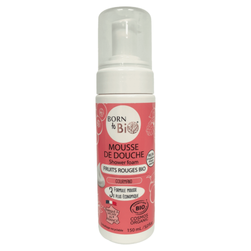Mousse de Douche Fruits Rouges - Certifiée Bio-0