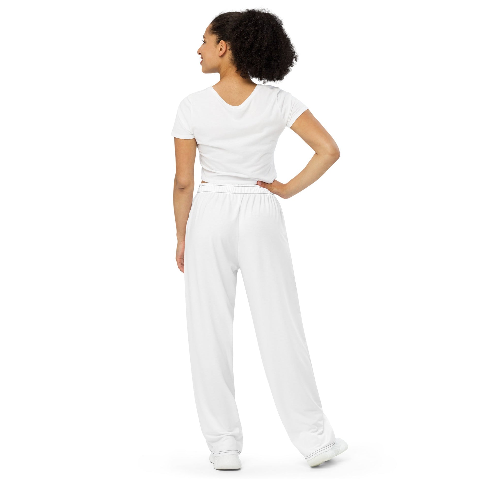 All - over print unisex wide - leg pants - Nathan boutique CUT - SEW