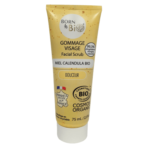 Calendula Honey Facial Scrub - Certified organic - Nathan boutique Face scrub