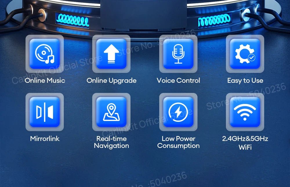 CarlinKit CCPA Wireless CarPlay For Android Car Radio Wireless Android Auto Wireless Auto Connect Mirrorlink Smart USB Adapter - Nathan boutique