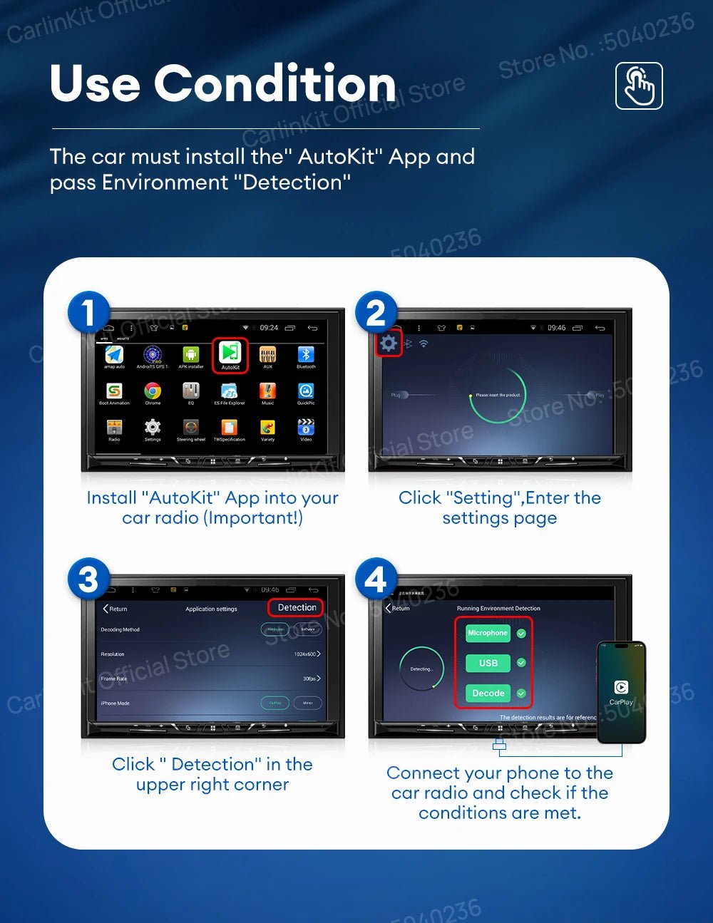 CarlinKit CCPA Wireless CarPlay For Android Car Radio Wireless Android Auto Wireless Auto Connect Mirrorlink Smart USB Adapter - Nathan boutique