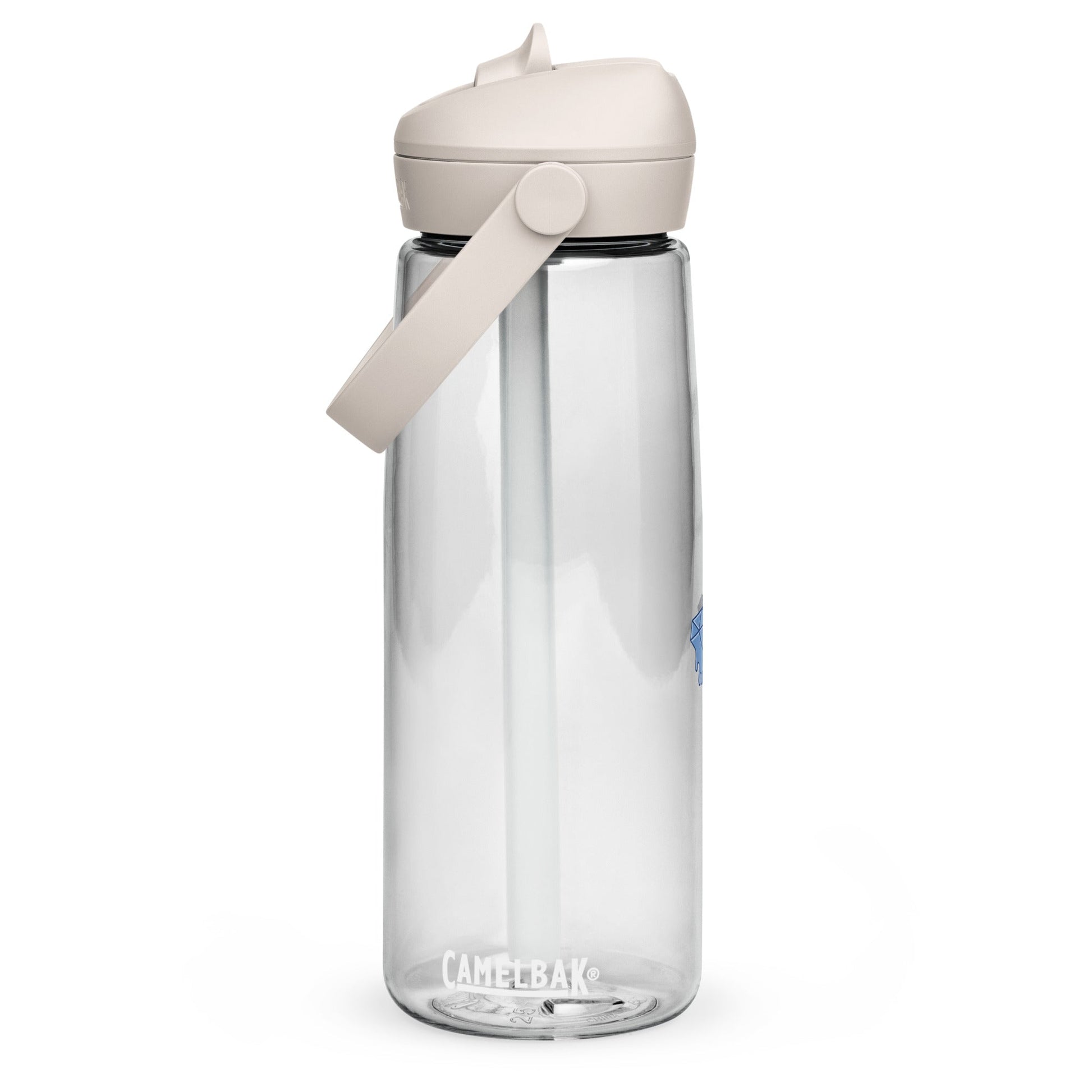 Flip straw water bottle - Nathan boutique DRINKWARE