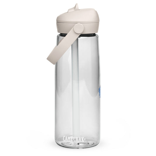 Flip straw water bottle - Nathan boutique DRINKWARE