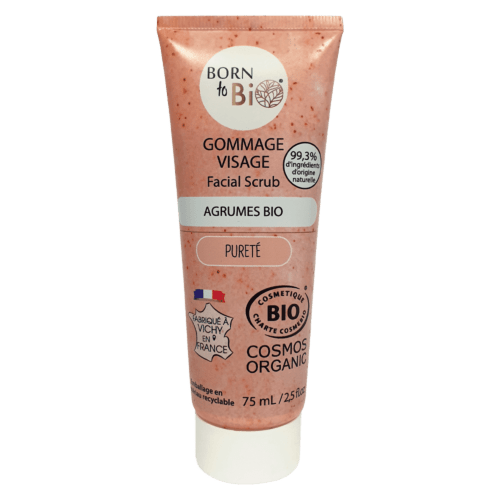 Gommage Visage Agrumes - Certifié Bio - Nathan boutique Gommage visage