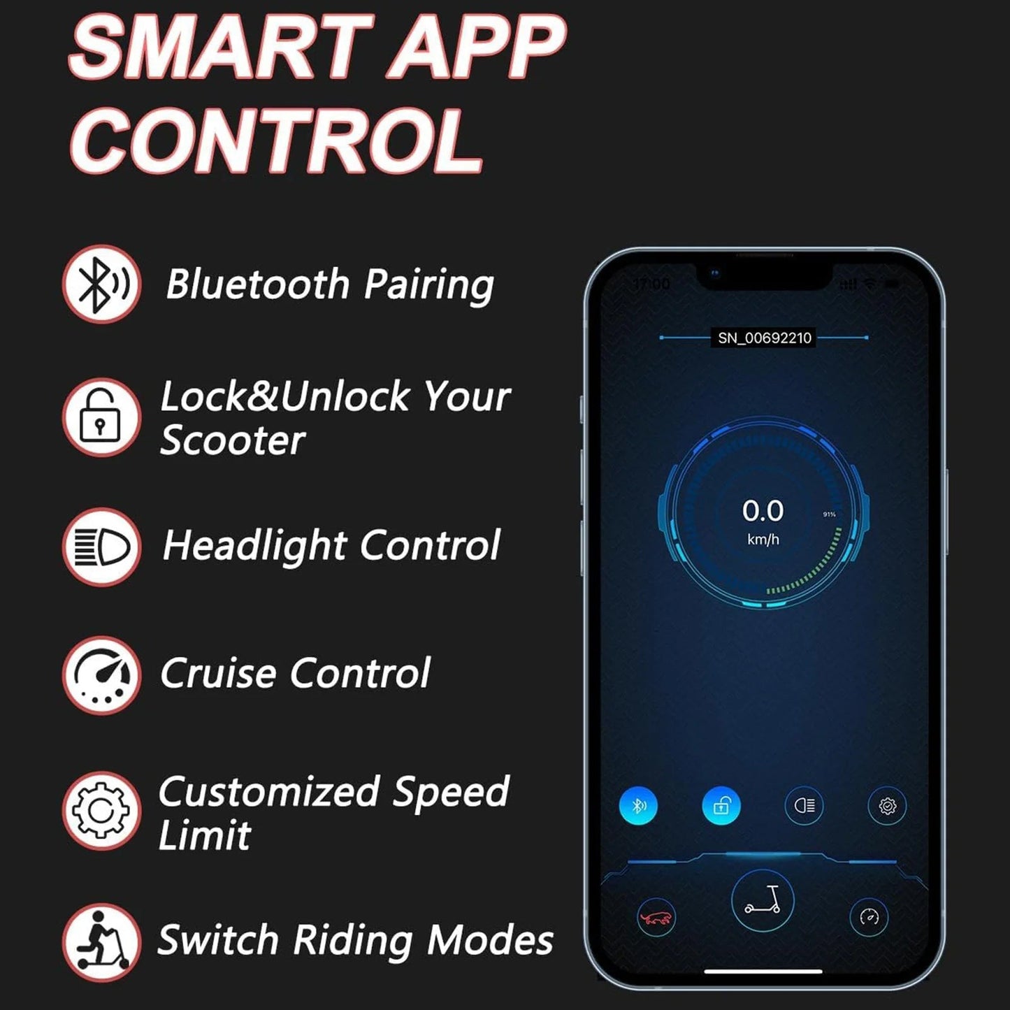 JUICEASE AP07 Electric Scooter 35KM Range 8.5Inch Escooter 350W/600W Power 31KM/H APP Scooter Electric Dual Damping Turn Signal - Nathan boutique