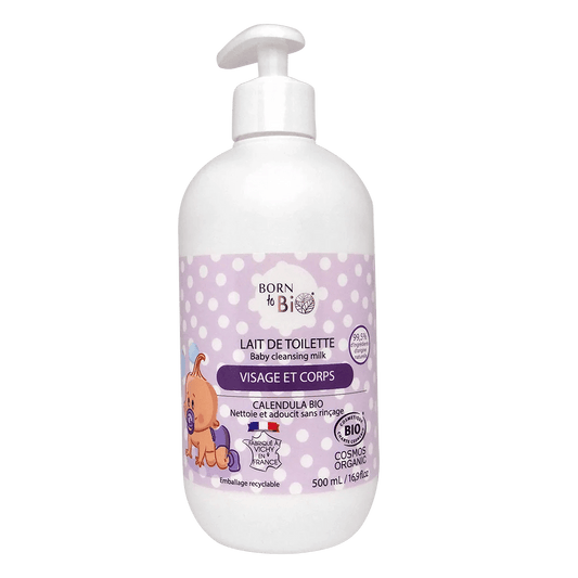Lait de Toilette pour Bébé - Certifié bio - Nathan boutique Lait de Toilette