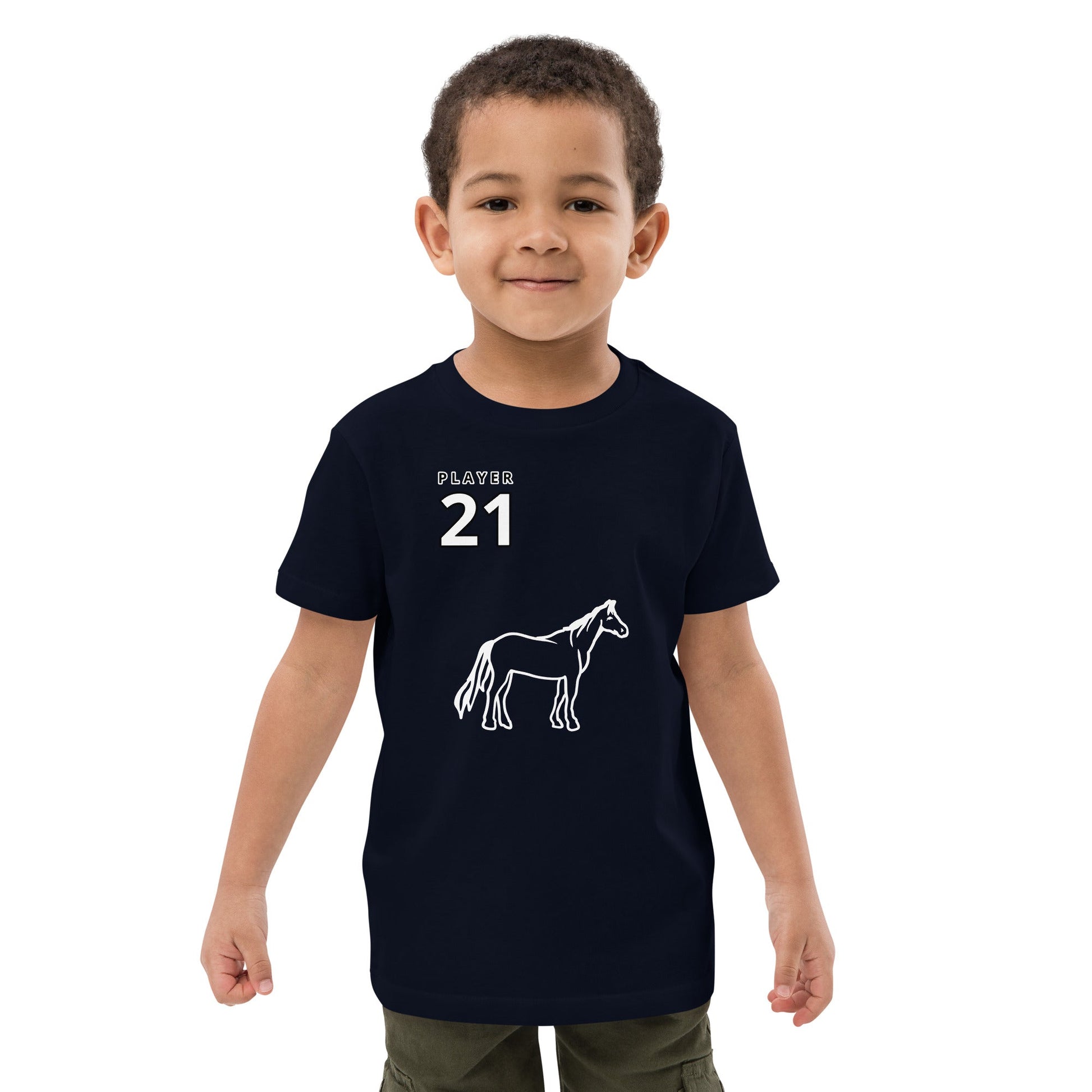 Organic cotton kids t-shirt - Nathan boutique T - SHIRT