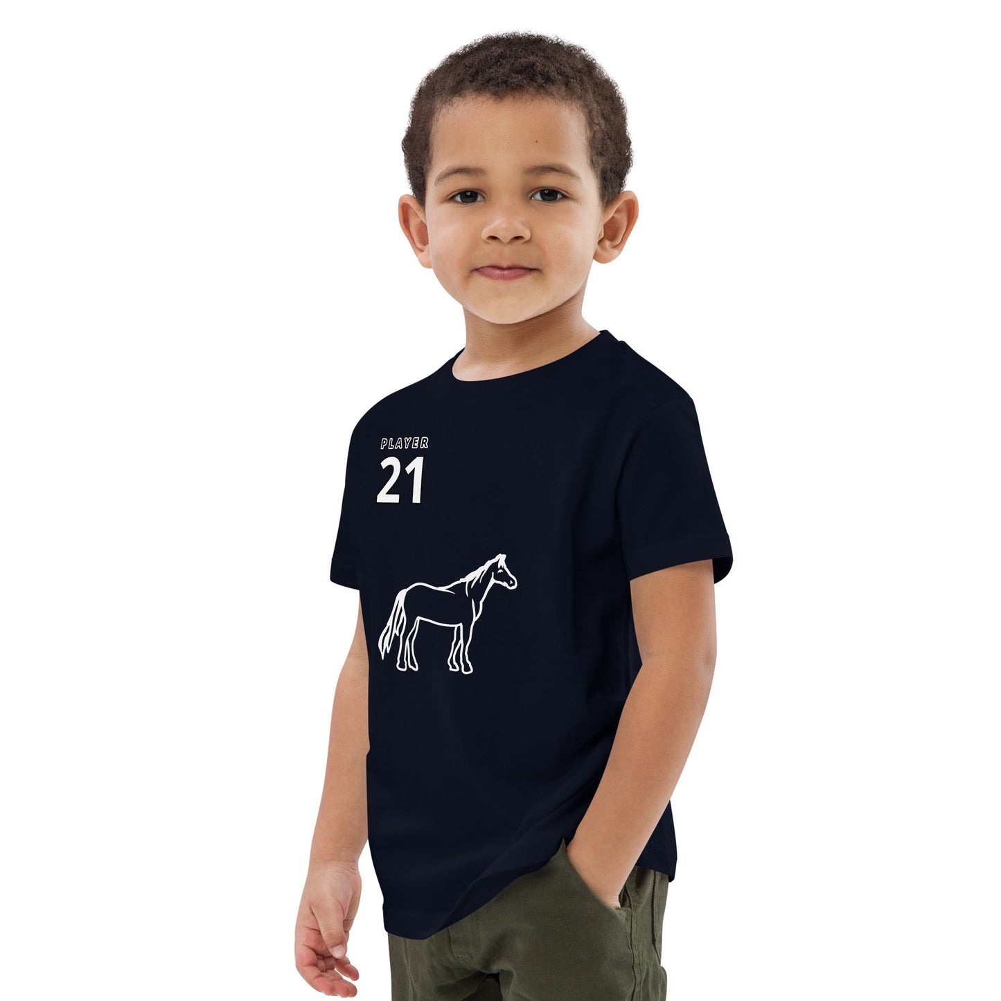 Organic cotton kids t-shirt - Nathan boutique T - SHIRT