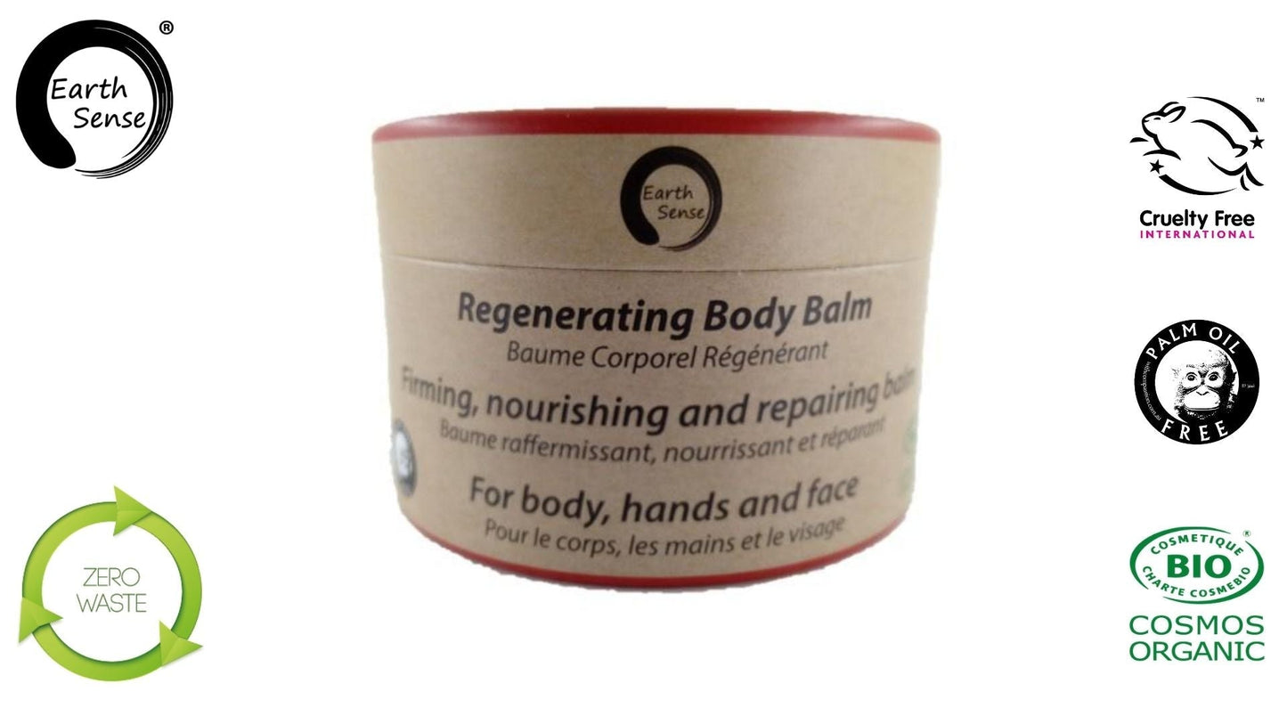 Organic Regenerating Body Balm with Ylang Ylang 100ml - For Face, hands and whole body - Nathan boutique Organic Body Balm