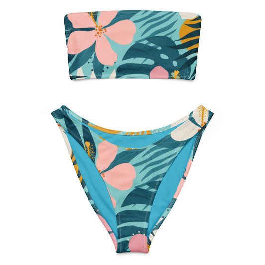 Recycled bandeau bikini - Nathan boutique CUT - SEW