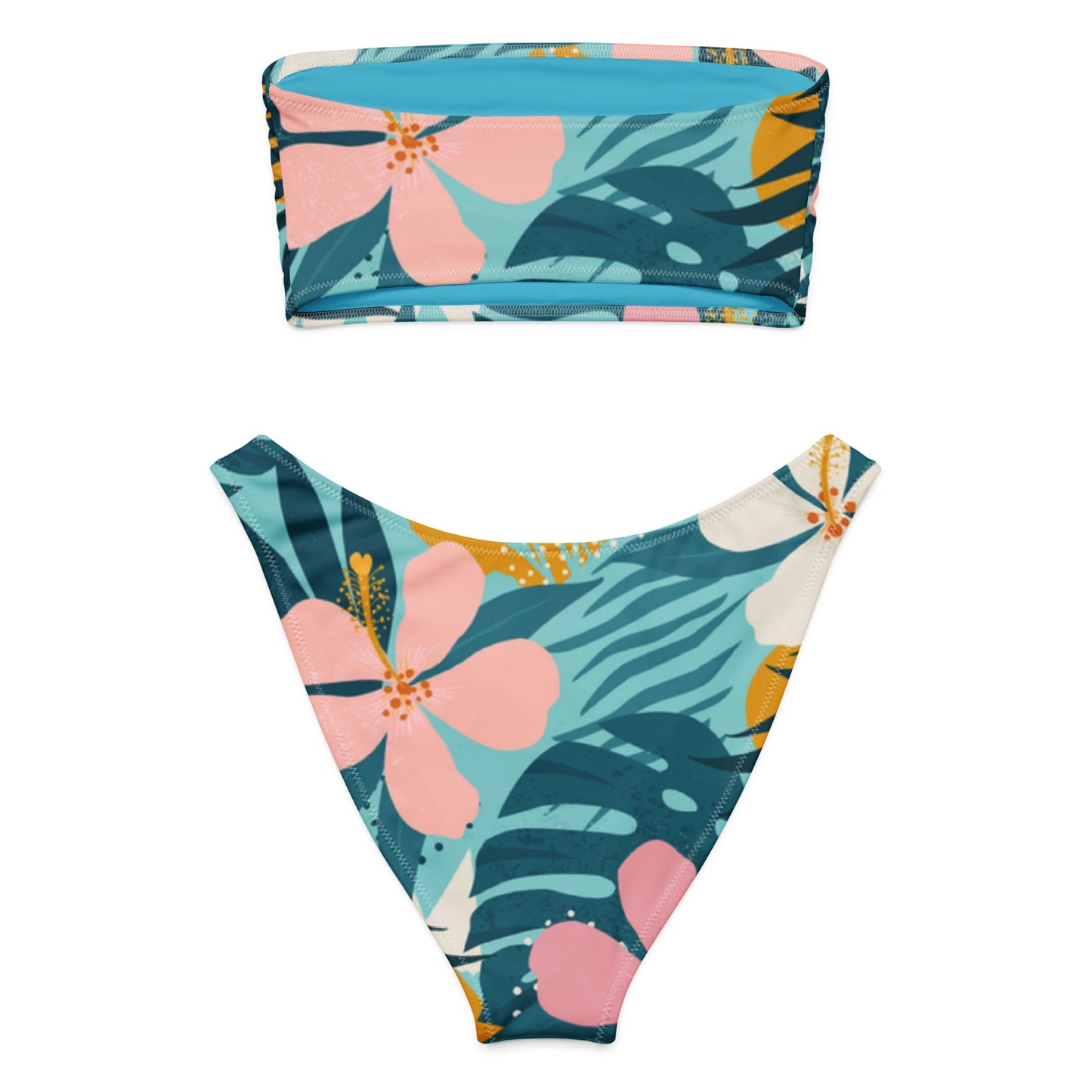 Recycled bandeau bikini - Nathan boutique CUT - SEW