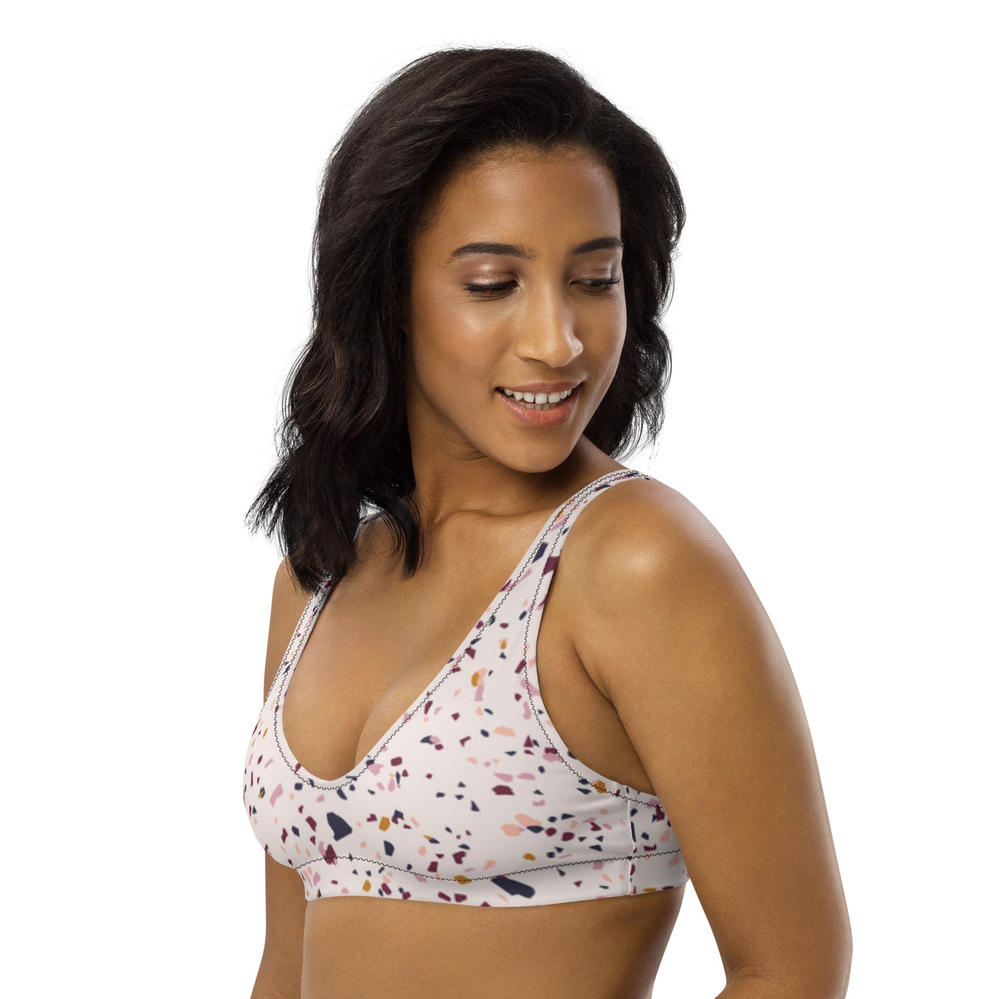 Recycled padded bikini top - Nathan boutique CUT - SEW