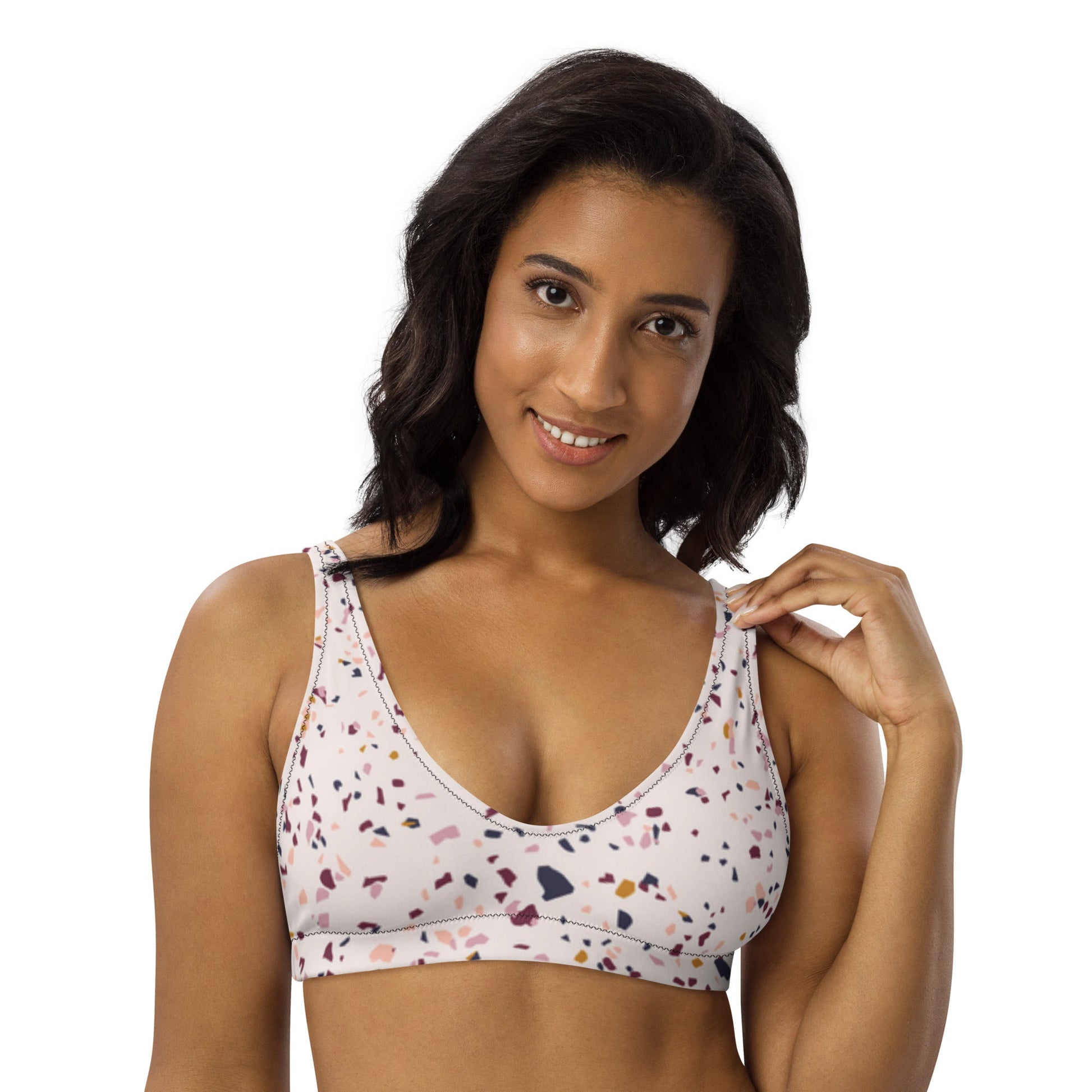 Recycled padded bikini top - Nathan boutique CUT - SEW