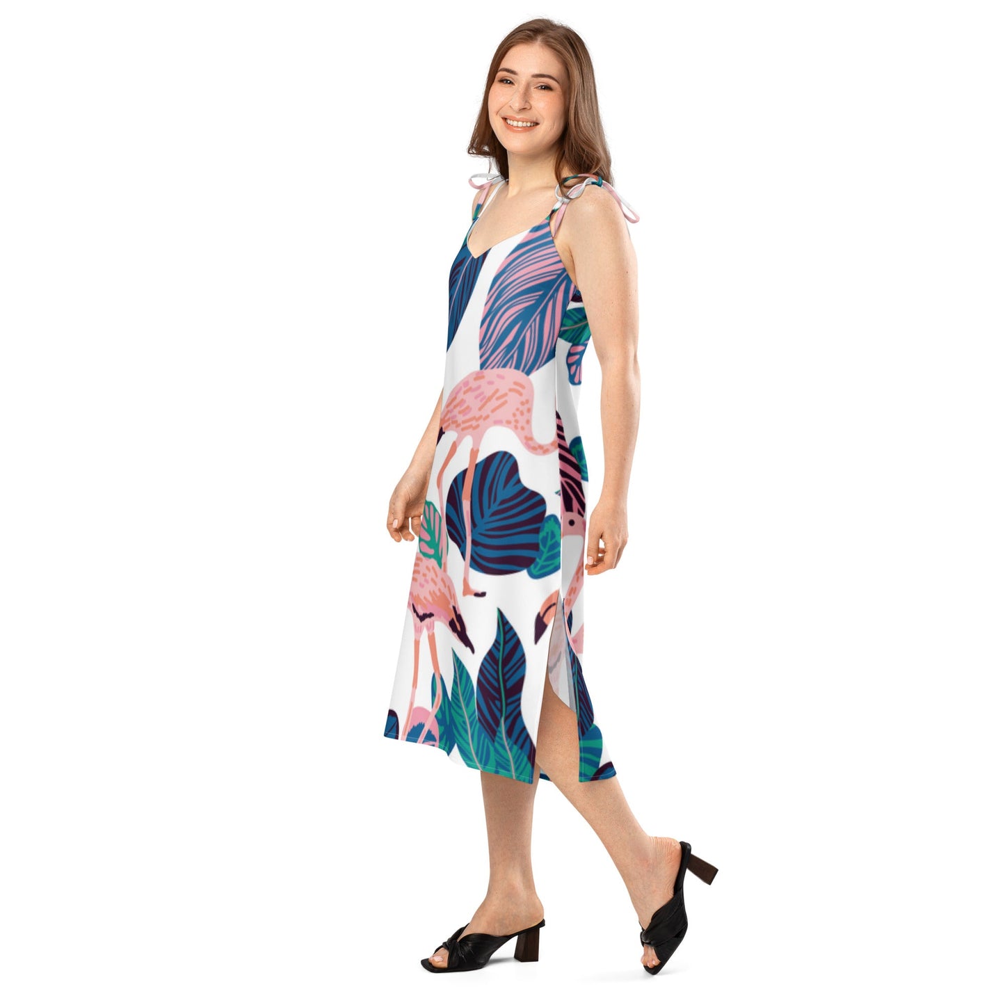 Tie - strap midi dress - Nathan boutique CUT - SEW