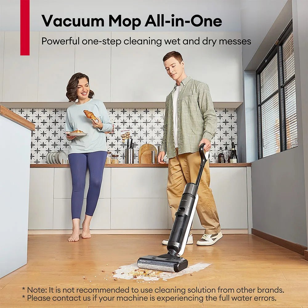 Ultenic AC1 Elite Cordless Vacuum And Mop with SelfCleaning Up to 50min Runtime Smart Dirt Detection 3 Cleaning Mode LCD Display - Nathan boutique