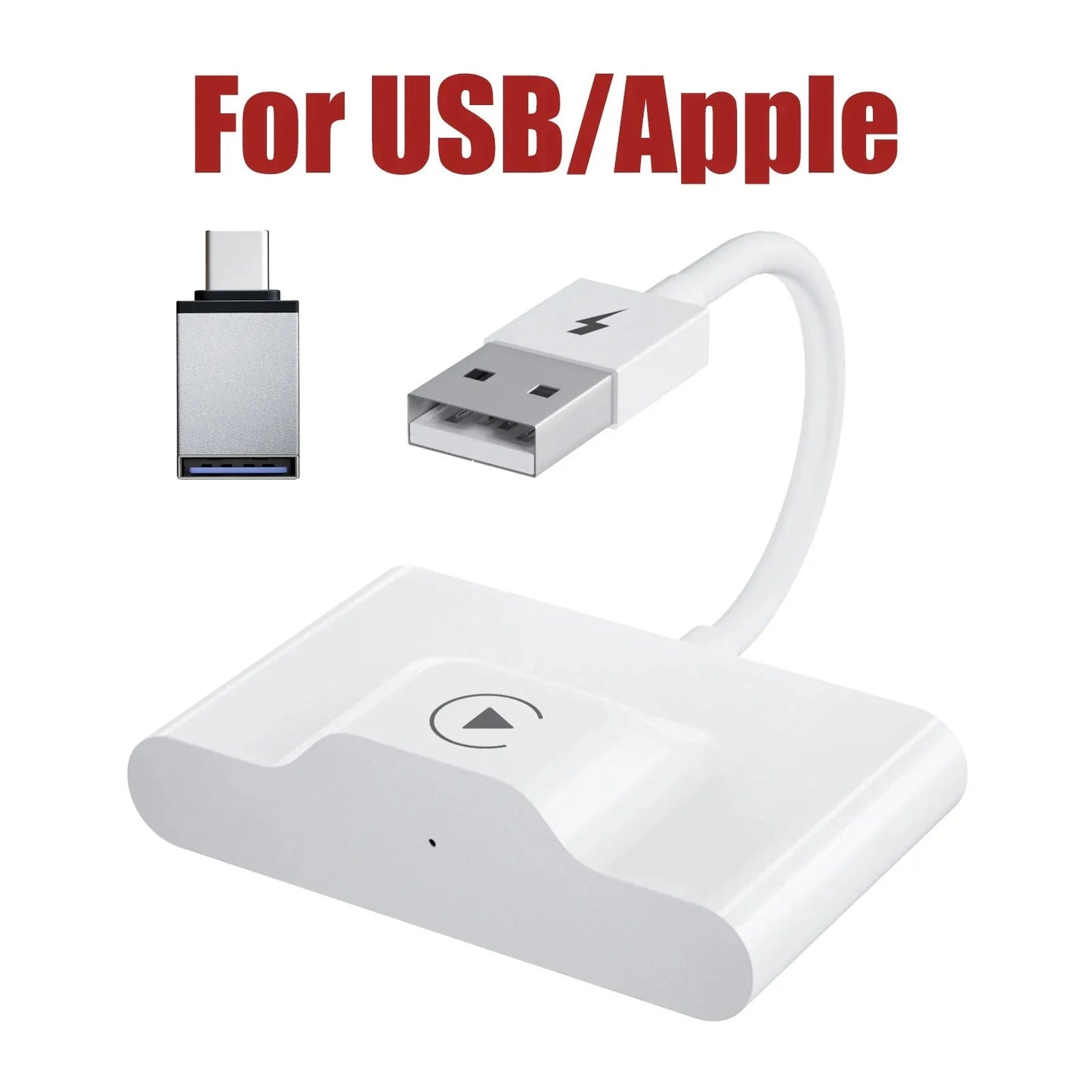 Wireless CarPlay Adapter for Android/Iphone IOS Convert Wired CarPlay to Wireless Dongle Plug Paly USB/Type - C Auto Car Adapter - Nathan boutique